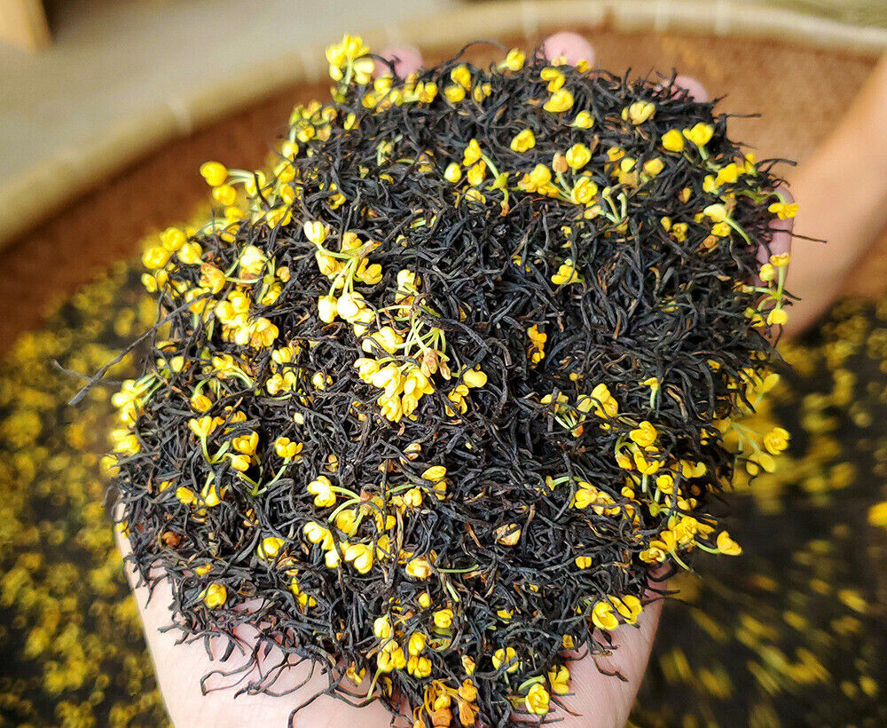 HelloYoung New Tea Osmanthus Black Tea JinJunMei DanGui Xiao Seed Black Tea 500g/1.1lb Secondary image
