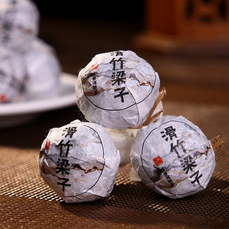 2018Dragon Pearl Tea Tuo Tea Ripe Puerh,Menghai Puerh High Mountain Shu Tea 500g Secondary image