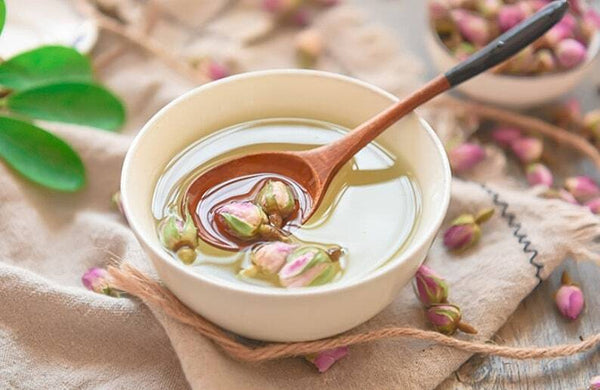 Organic Dried Rose Buds Dried Herbs France Rose Herball Teas Makes A Healthy Tea