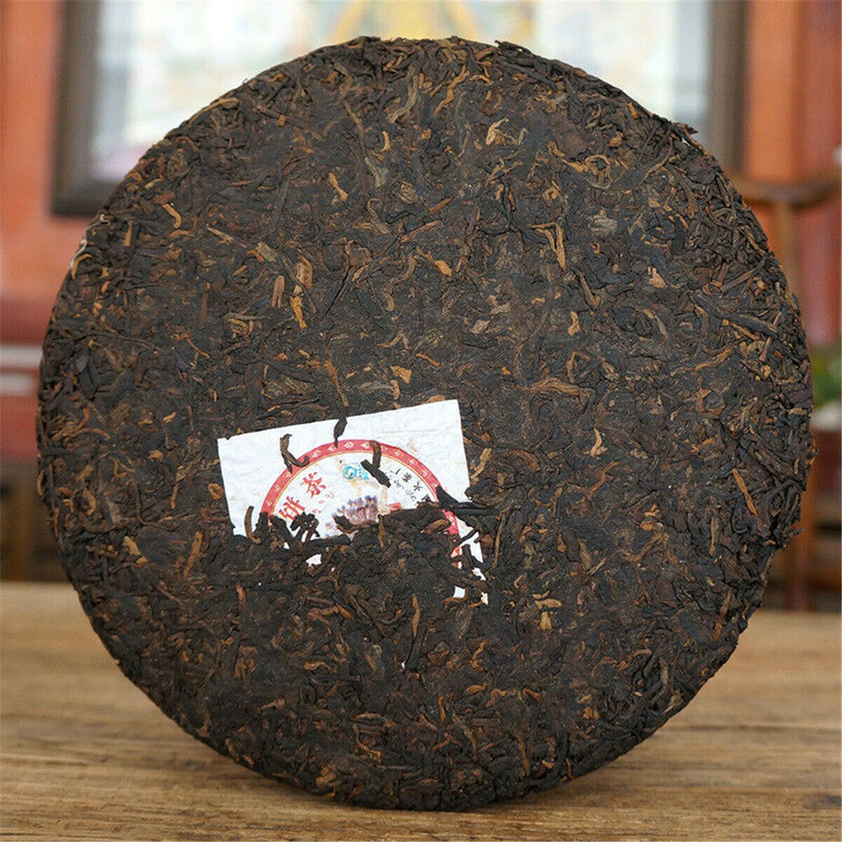 Premium Pu erh Tea Ripe Cake Yunnan Puer Black Tea Jingmaishan Old Tree Tea 357g