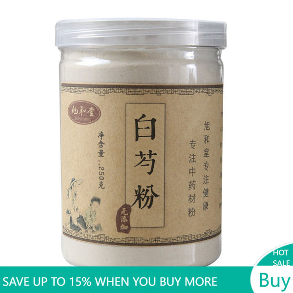 250g 100% Pure Peony Root Powder Paeonia Lactiflora BaiShaoyao Herbal Medicine
