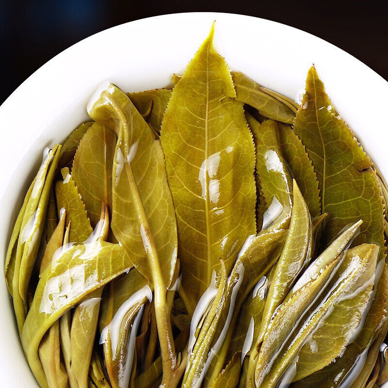 HelloYoung Kunming Pure Dry Storage Rhinotang Pu'er Tea Raw Tea Leaf Tea Cake 357g/12.59oz