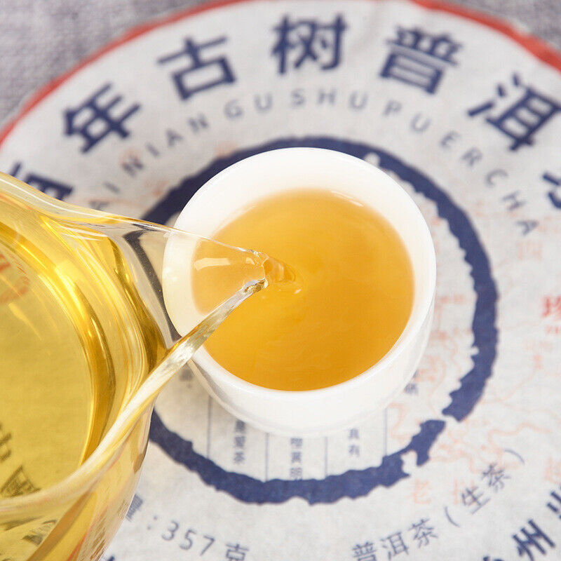 HelloYoung Yunnan Tea Puerh Raw Tea Cake 357g/cake High Mountain Ancient Tree Raw Tea Cake