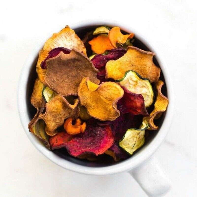 Dried Red Radish Mix Vegetable and Fruit Snacks Carrots Chips 500g/1.1LB Secondary image