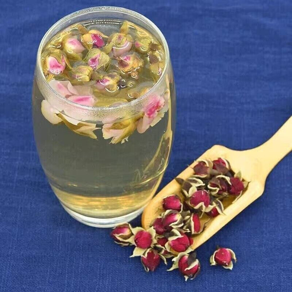 Yunnan Jin Bian Golden Edge Rose Buds Herbal Tea Tin 50/100g