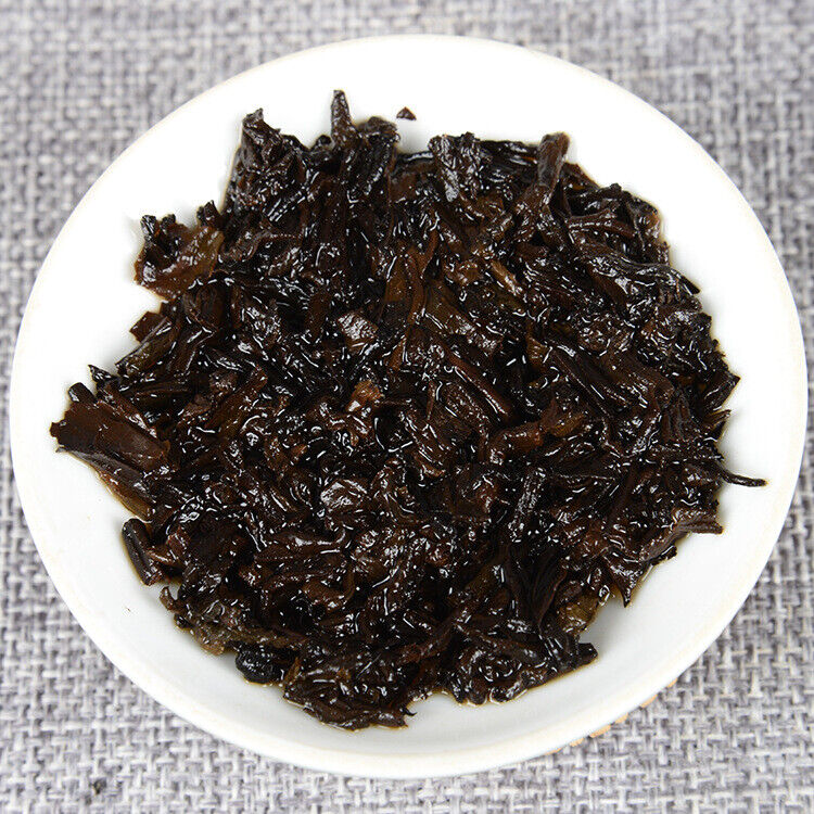 HelloYoung Yunnan Pu'er Tea Ancient Tree Ripe Tea Cake 100g Ripe Tea Ancient Tree Ripe Tea