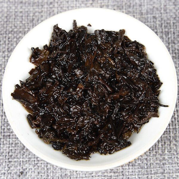 HelloYoung Yunnan Pu'er Tea Ancient Tree Ripe Tea Cake 100g Ripe Tea Ancient Tree Ripe Tea