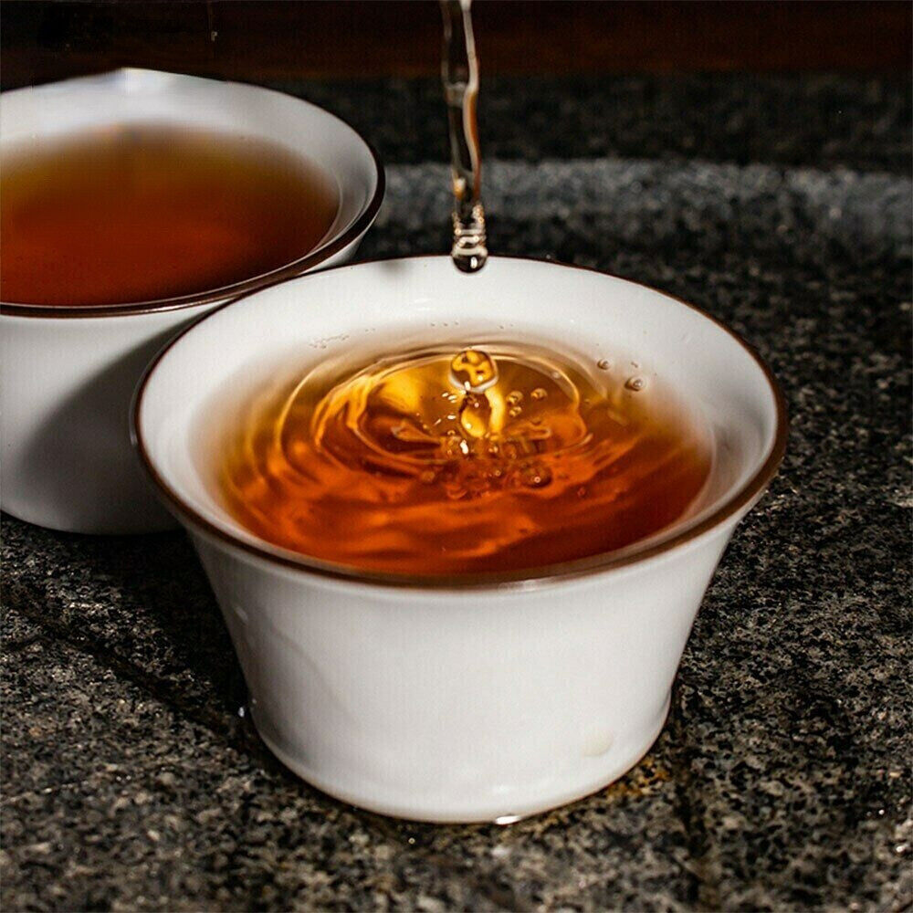 HelloYoung Anhua Baishaxi Yupin Fucha Tea Top-grade Classic 1953 Dark Tea Brick Tea 318g