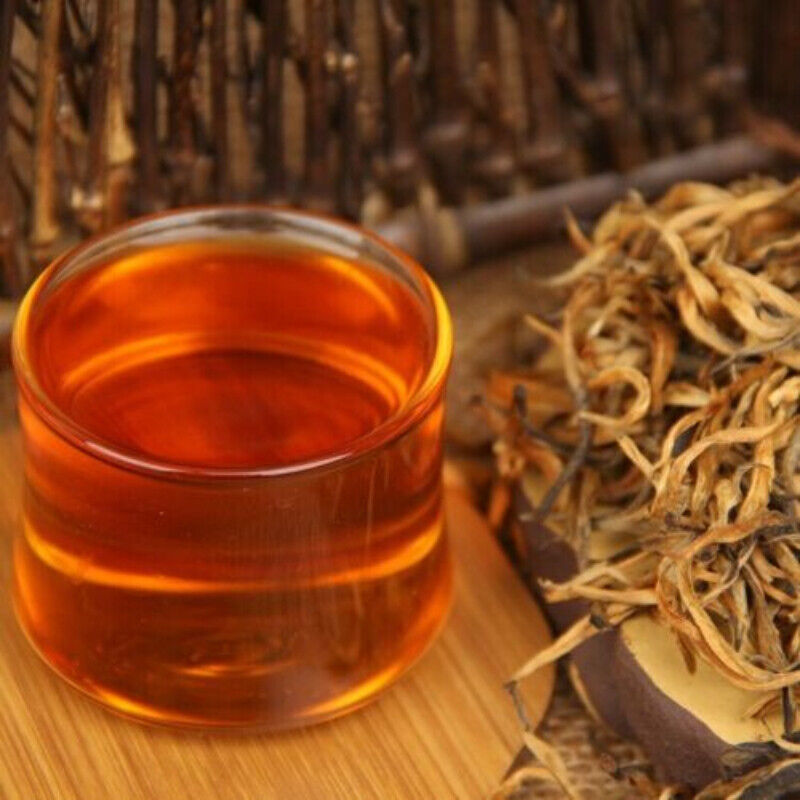 HelloYoung Dianhong Gold Bud Red Rhyme Dian Hong Natural Tea Jin Ya Chinese Black Tea 70g