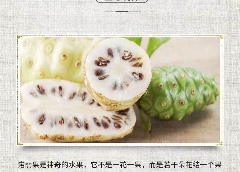 50g Morinda Citrifolia Herbal Tea 50 Grams Fresh Hainan Noni Fresh Fruit Dried