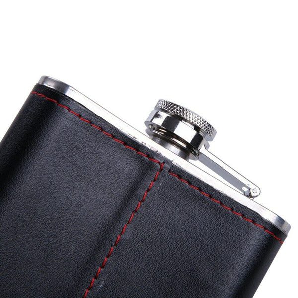 Alcohol Bottles Hip Flask Flagon Wine Pot Stainless Steel Whiskey Wine Portable