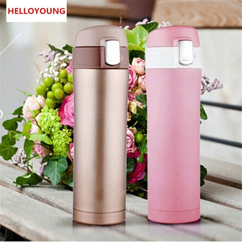 Heat Insulating Bottle Drinkware Portable Cup Thermos cup Stainless Steel Bottle Secondary image