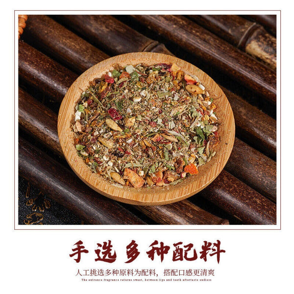 Houttuynia Poria Lotus Purslane Herbal Tea Natural Moisture Balance Blend