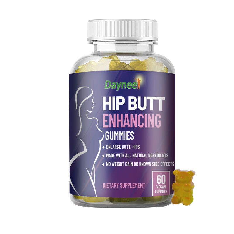 Private Label Hip Butt Enhancing Gummies Rose Hips Fruit 60 Vegan Gummies Main image