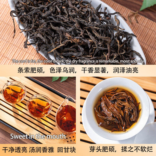 Yunnan High Mountain Old Tree Sun Dried Red Tea Fokeng Large Leaf Premium