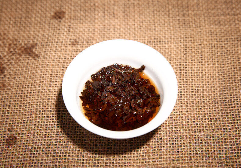 Yunnan Puer Tea Deep Mount Wild Charm Mellow & Sweet Ripe Pu'er Tea 100g