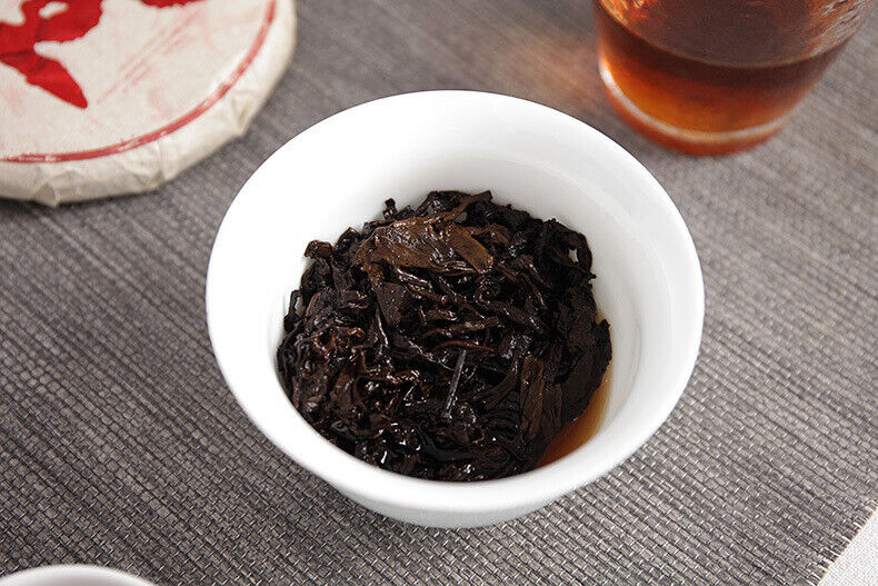 HelloYoung 100g Yunnan Puerh Tea Menghai Ripe Tea Run Cakes Big Tree Small Cakes Ripe Tea