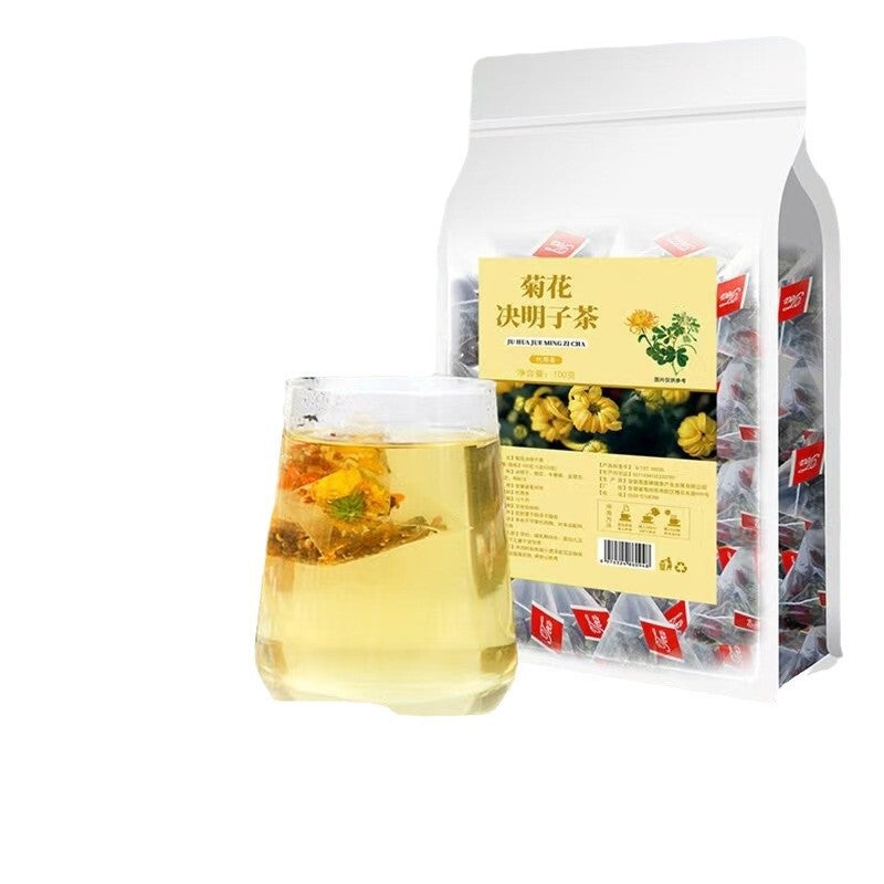 Seed Goji Tea for Health & Wellness Anti-Fatigue Drink Chrysanthemum Cassia