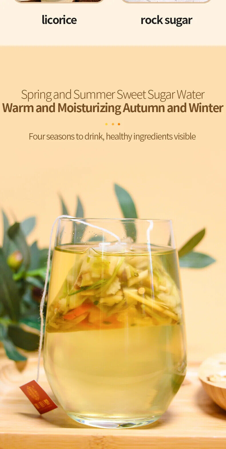 Honeysuckle Maogen Snow Pear Tea Herbal Tea 300g