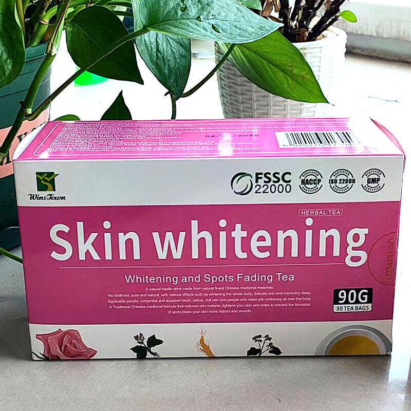 New Fashion skin whitening tea Collagen Rose and lemon 7days Beauty tea 3g*30
