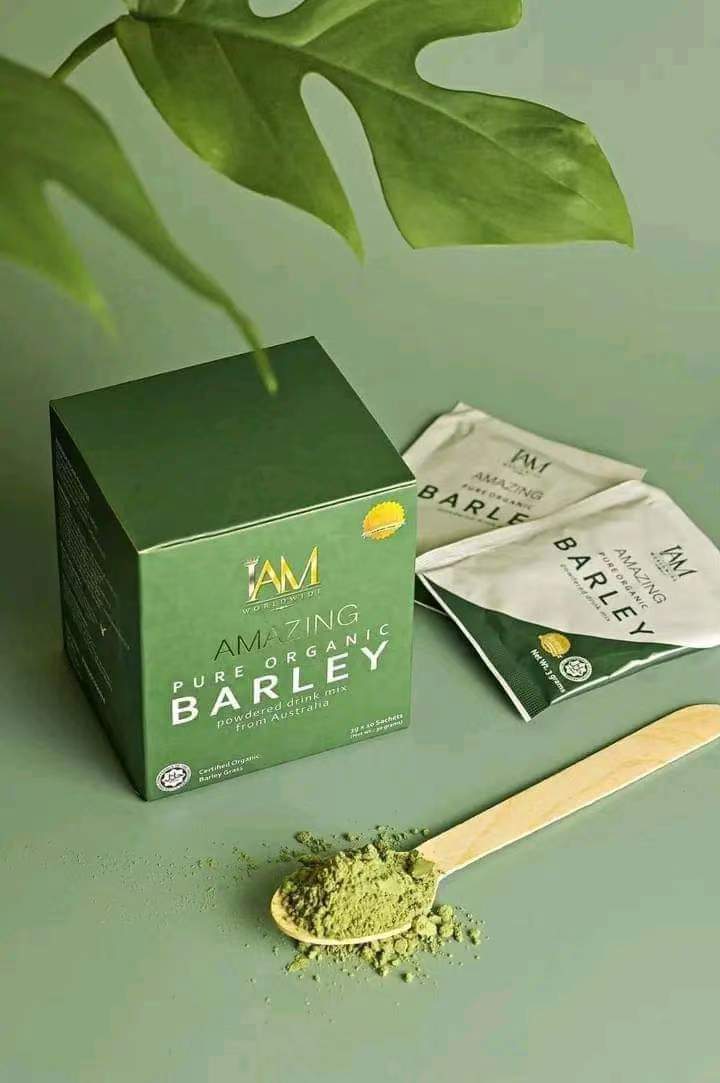 100% Pure Natural AMAZING Barley Grass Powder Organic Health Drink Barley Powder