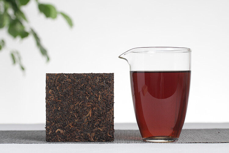HelloYoung 100g  Yunnan Puerh Tea Leaves Yunnan Square Brick Puerh Ripe Tea
