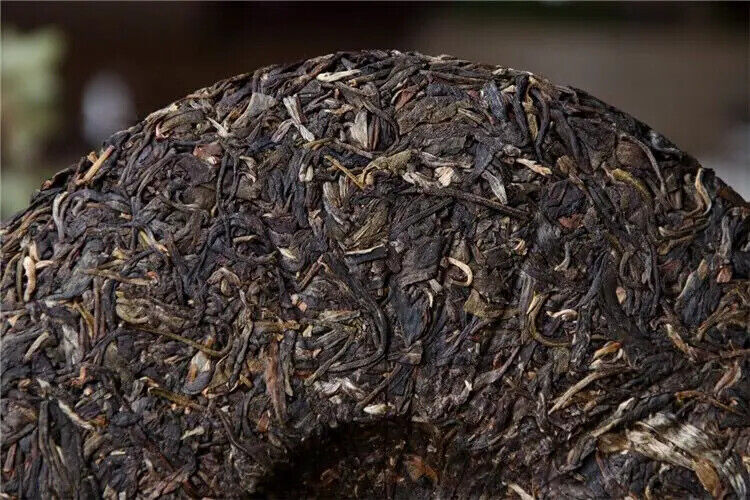 Old Puer Bulang Old Tree Yunnan Unfermented Pu'er Tea Raw Puer Cake 357g