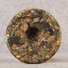 HelloYoung Chinese White Tea Cake Natural Ancient Tree Xiao Bai Tian High Mountain Tea 100g