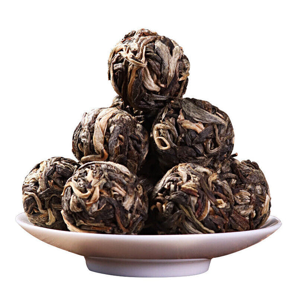 HelloYoung 500g 8g/pc Icelandic Dragon Pearl Pu-erh Raw Tea Handmade Dragon Pearl Tuocha