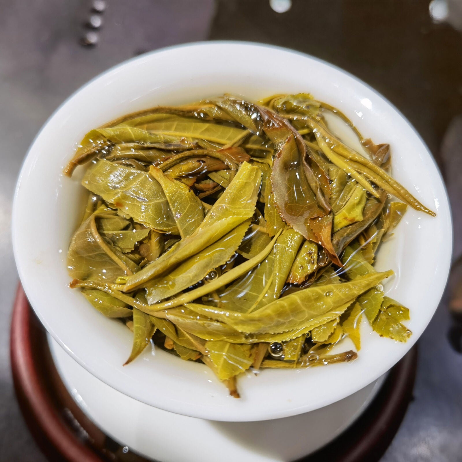 HelloYoung Yunnan Puerh Tea Old Banzhang Iceland Puerh Raw Tea Cake 357g/12.59oz