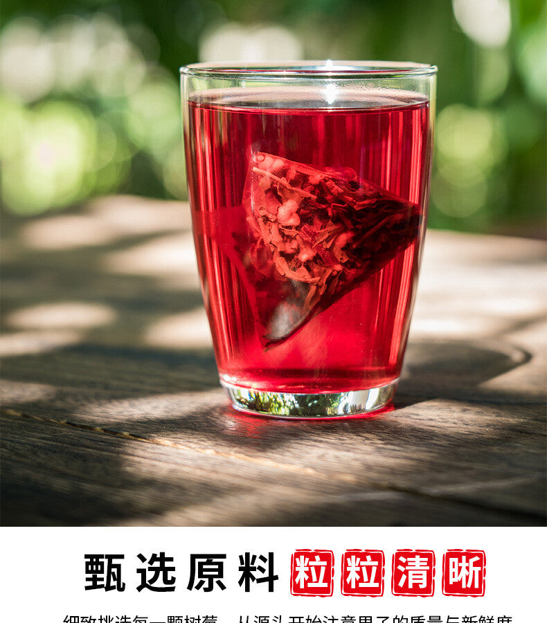 Fruit Tea Blend & Cold Brew Raspberry Hibiscus & Strawberry Tea Bags
