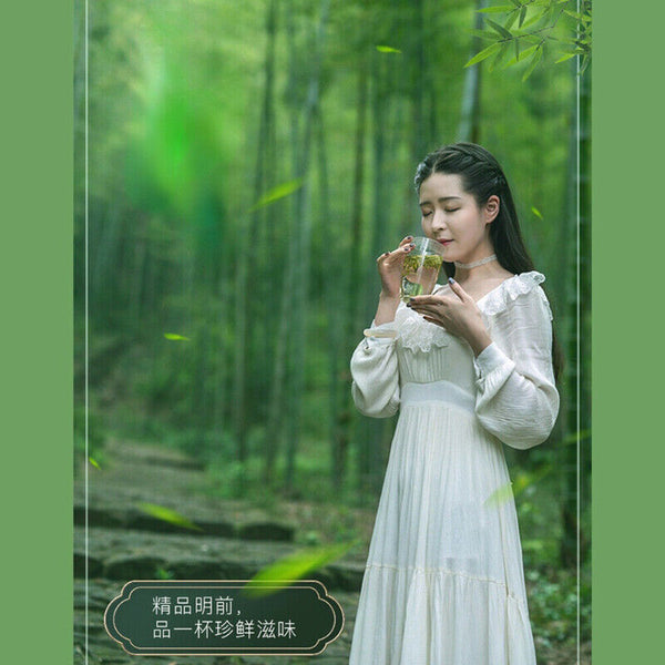 HelloYoung 100g Chinese Tea Anji Baicha White Tea One Bud One Leaf Early Spring Green Tea