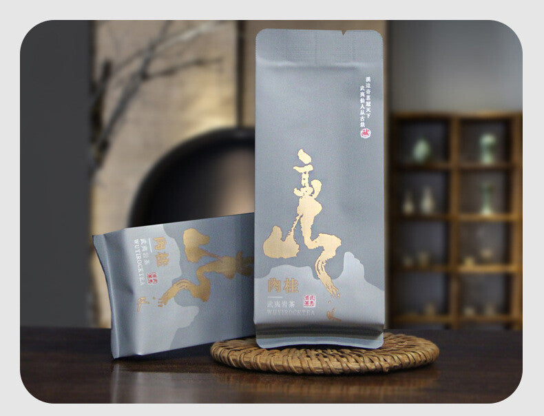 Rougui Cinnamon Medium Roast Floral Loose Leaf Chinese Oolong Tea Wuyi Rock Tea