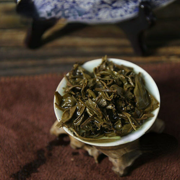 Shen Puerh Tea 357g Top-grade TuLin Phoenix Sheng Puer "Ye Sheng Qiao Mu" Pu-erh