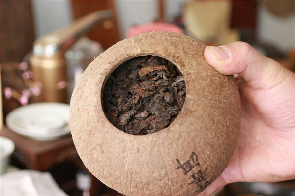 HelloYoung High Quality Yunnan Menghai Pu'er Ripe Tea Pu'er 200g Healthy Drink