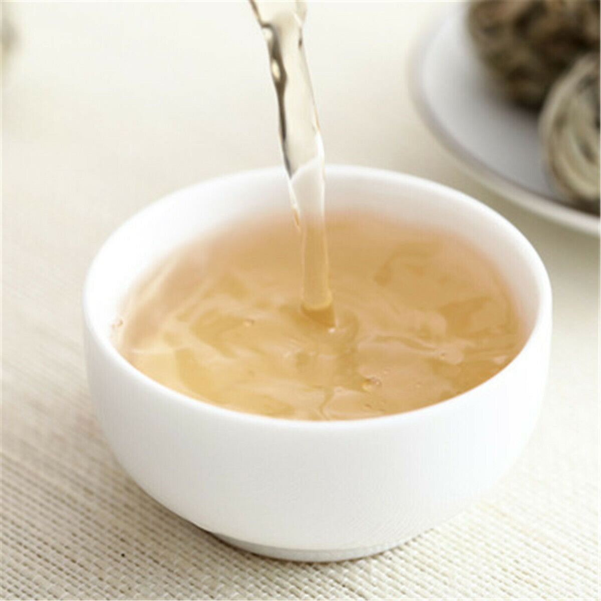 HelloYoung Shaped Handmade White Tea Bai Hao Yin Zhen Silver Needle Compressed Tea Ball Main image