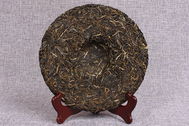 HelloYoung 357g Yunnan Pu'er Raw Tea Cake Banzhang Raw Tea Cake Jiao Mu Seven Seeds Cake
