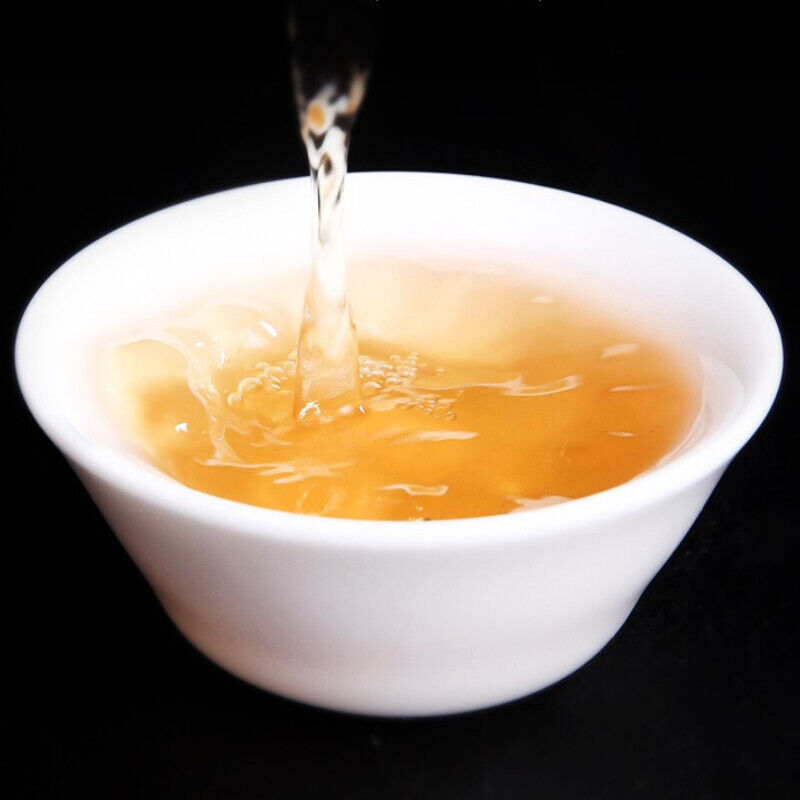 HelloYoung Spring Tea Slimming Green Tea 200g Top Pu-Erh Raw Tea Brick Bamboo Shoot Shell