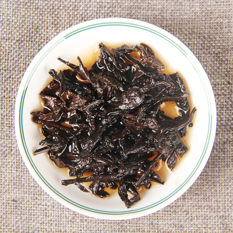 HelloYoung 250g Yunnan Da Ye Puerh Tea Brick Oujin Da Ye Ripe Tea Aged Black Tea