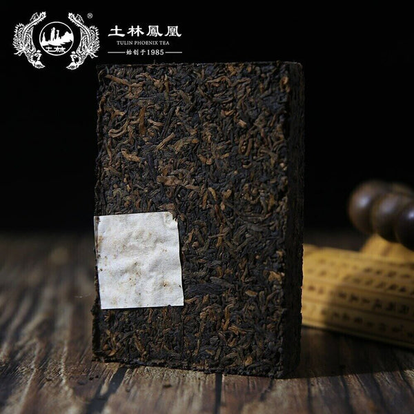 2010 TuLin Fenghuang Ripe Pu-erh Brick 100g Yunnan Premium