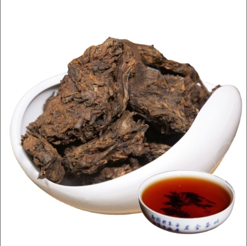 200g Natural Flavor Mini Tuocha Ripe Pu-Erh Tea Black Tea  Puer Herb Drink Main image
