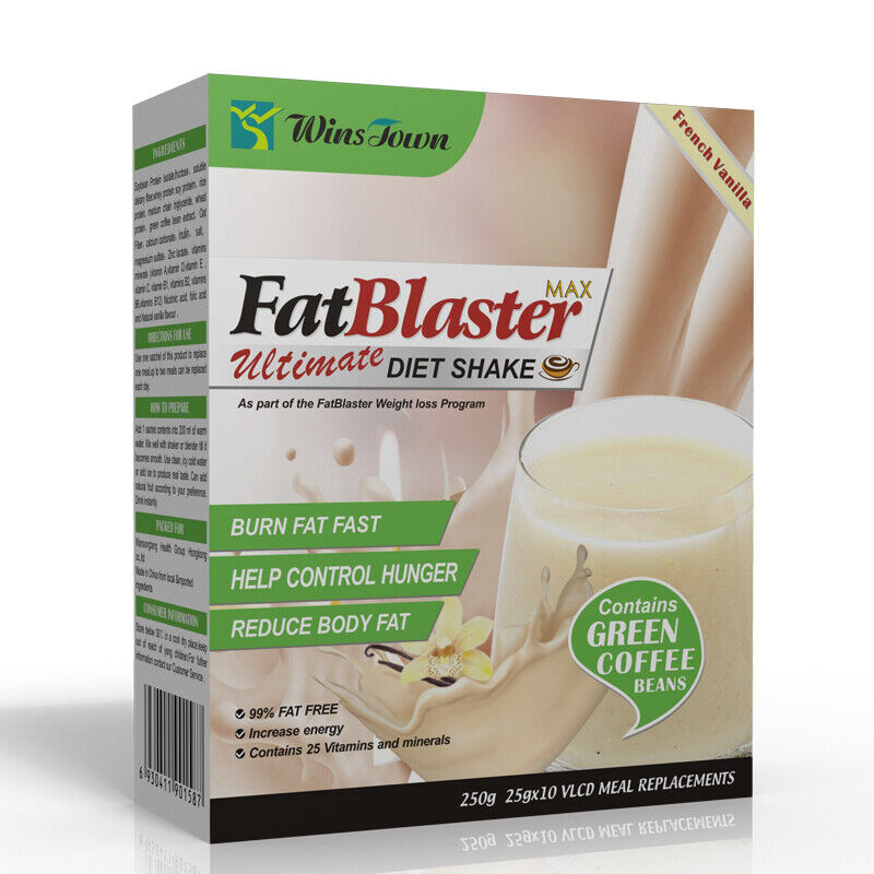 Fat Blaster Diet Weight Loss Replacement Milkshake Green Coffee Powder