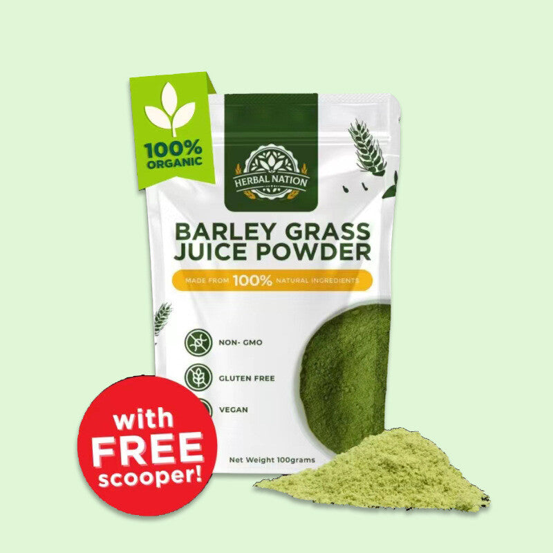 Organic Barley Green Juice Natural Barley Grass Powder 100G Secondary image