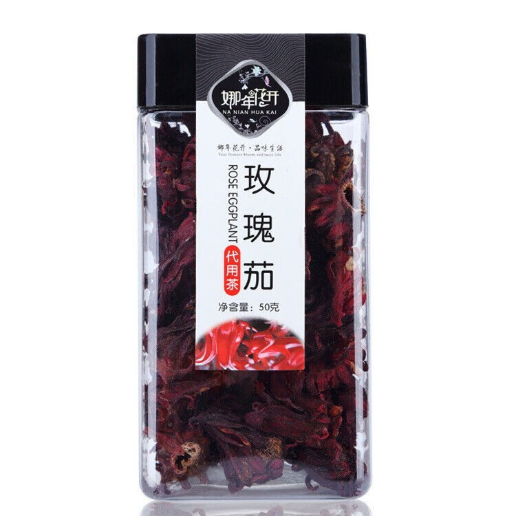 HelloYoung 50 Keluo Shen Fang canned Herbal healthy rose eggplant flower tea Main image