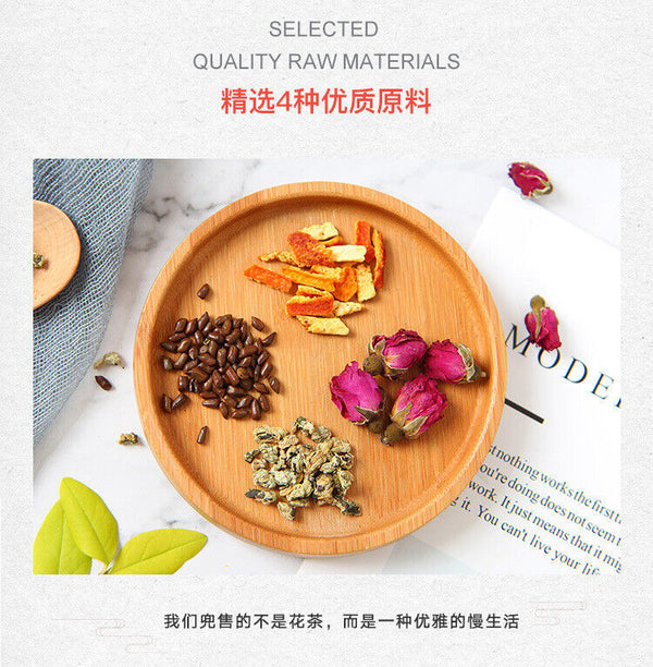 HelloYoung 150g Rose Lotus Leaf Tea Tea Flower Grass Tea Box Winter Melon Lotus Leaf Tea