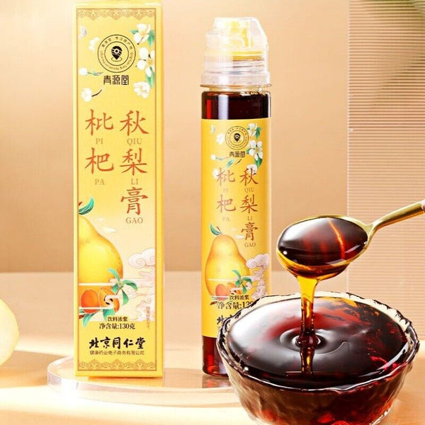 moisturize throat 枇杷秋梨膏 青源堂雪梨膏 润喉润肺Loquat Autumn Pear paste130g pipa qiu li gao