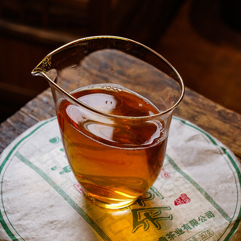 HelloYoung 357g Puerh Raw Tea Cake Menghai Raw Tea Cake Yunnan Pu'er Tea