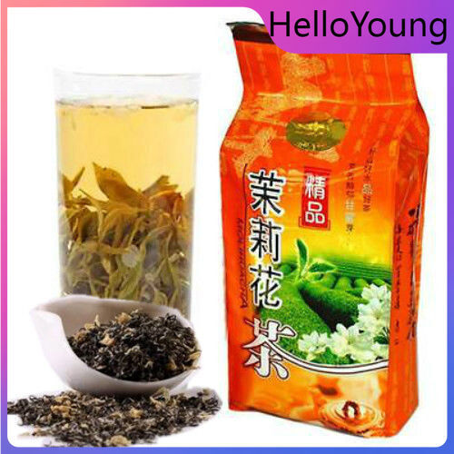 250g Chinese Organic Jasmine Tea Loose Leaf Natural Food Green Tea Flower Tea 茉莉