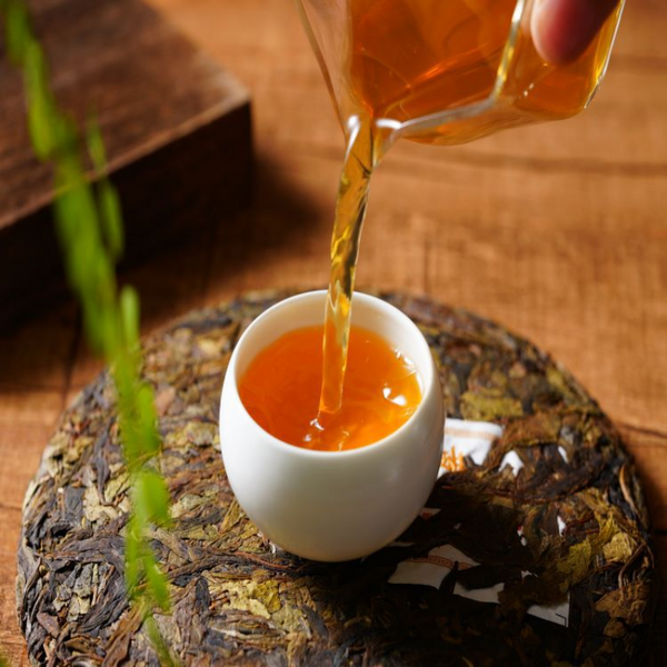 HelloYoung 357g Nannuo Mountain Deep Mountain Big Tree Ming Pre-early Spring Tea Raw Cake