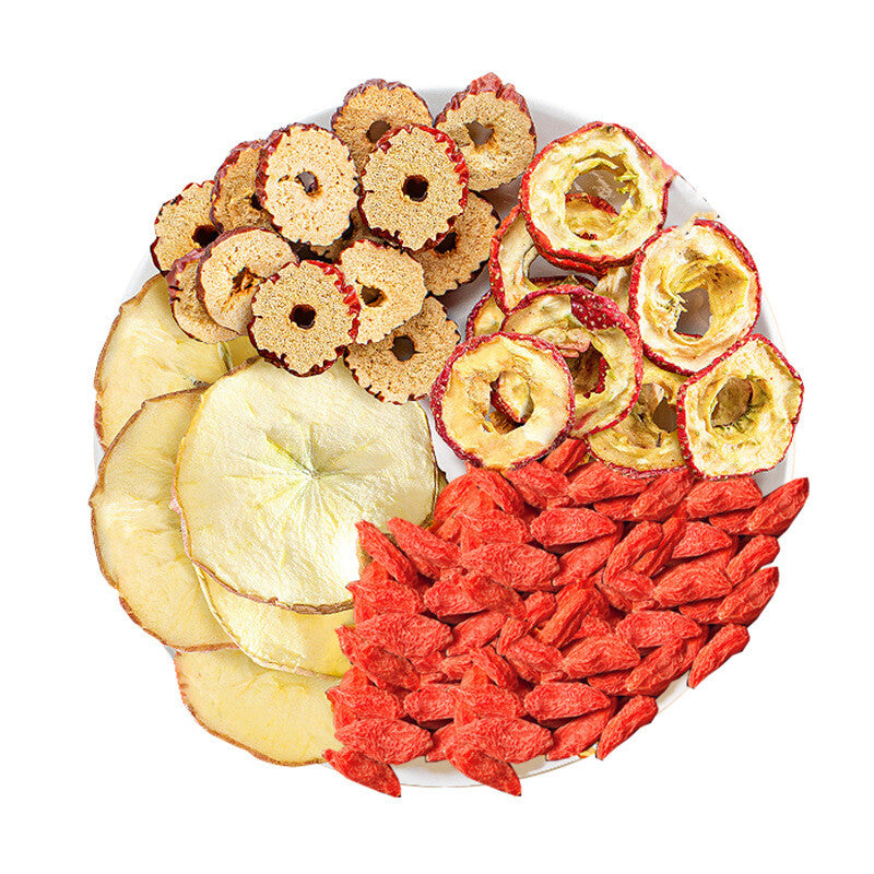 Premium Apple Hawthorn Herbal Tea Wellness Blend in Triangle Bags